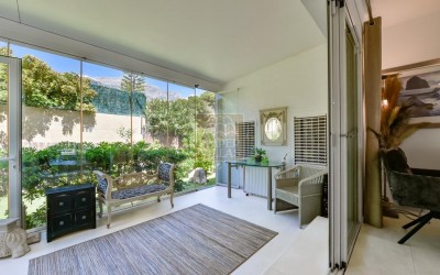 Preciosa y acogedora villa en una sola planta.