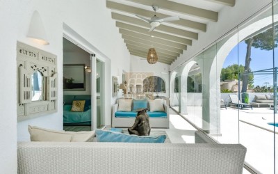 Preciosa y acogedora villa en una sola planta.