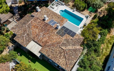 Preciosa y acogedora villa en una sola planta.