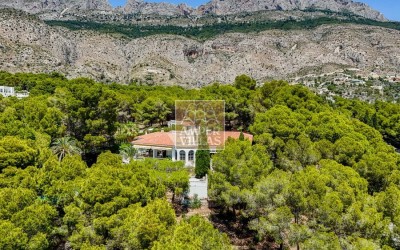Villa exclusiva en Altea con privacidad absoluta en un entorno natural.
