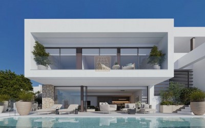 Villa de lujo con vistas panorámicas al mar Mediterráneo