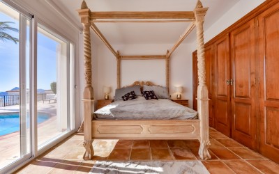 Villa en alquiler con espectaculares vistas al mar en Altea