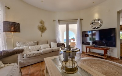 Villa en alquiler con espectaculares vistas al mar en Altea